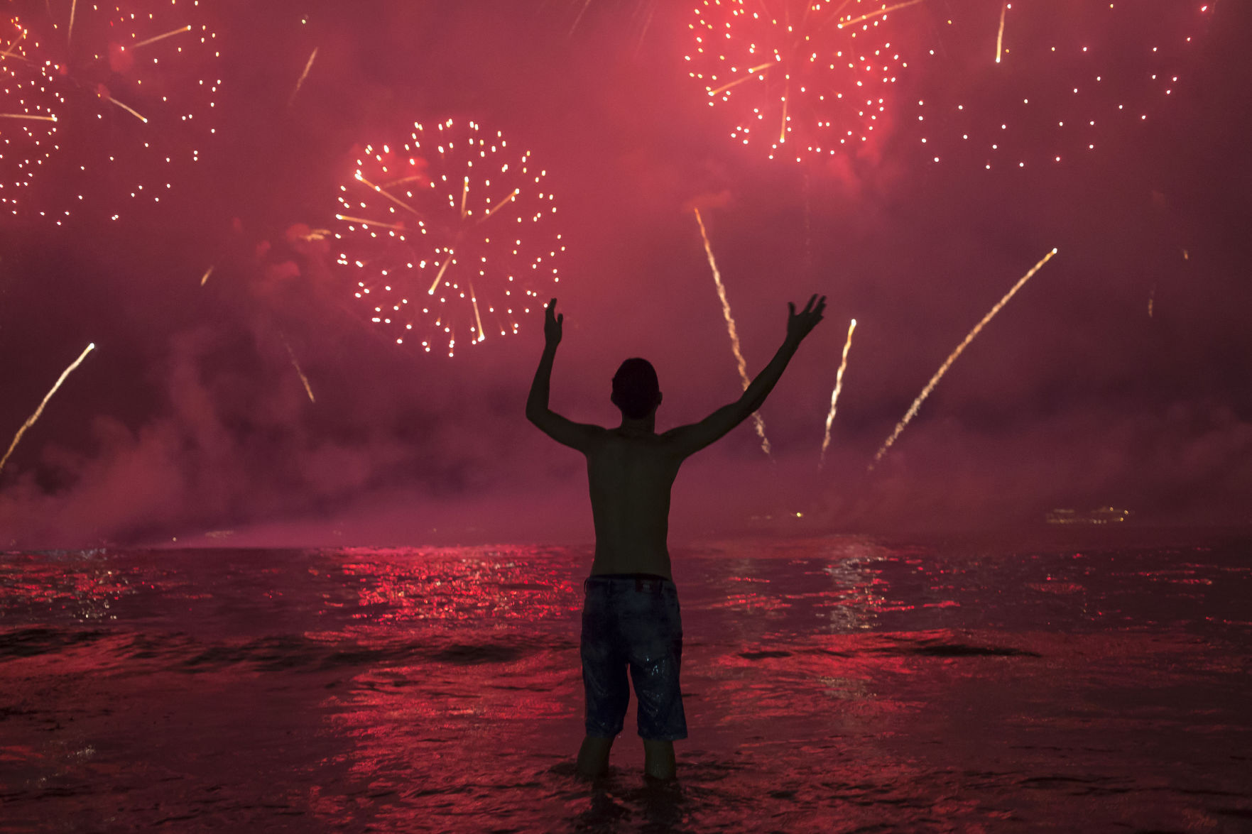 APTOPIX Brazil New Year